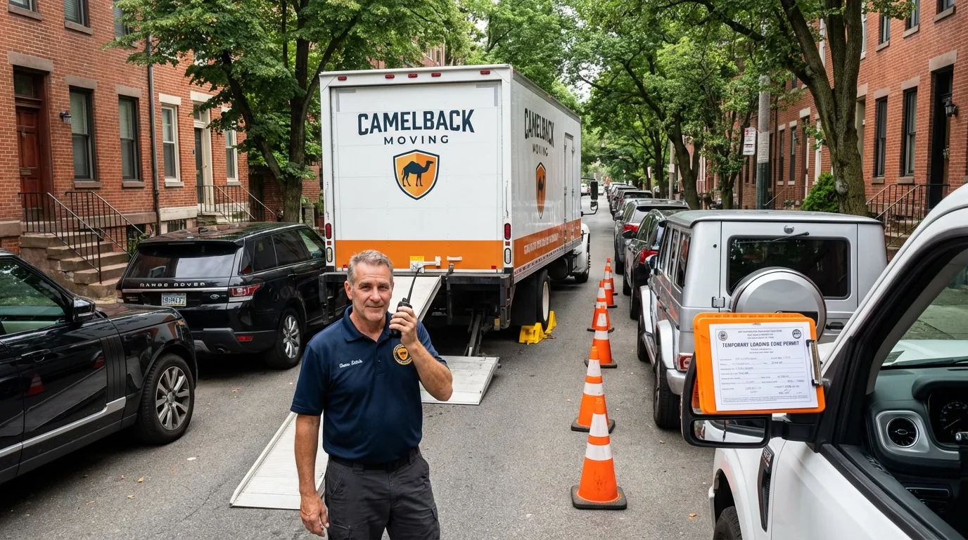 City street loading permit setup in Utica, NY